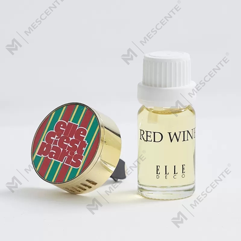 M&Scent luksus flydende parfume bilfrisker diffuser med hængende clips medaljon