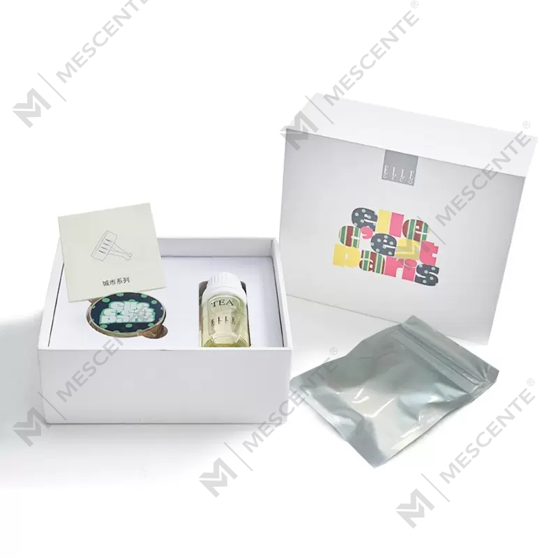 M&Scent luksus flydende parfume bilfrisker diffuser med hængende clips medaljon