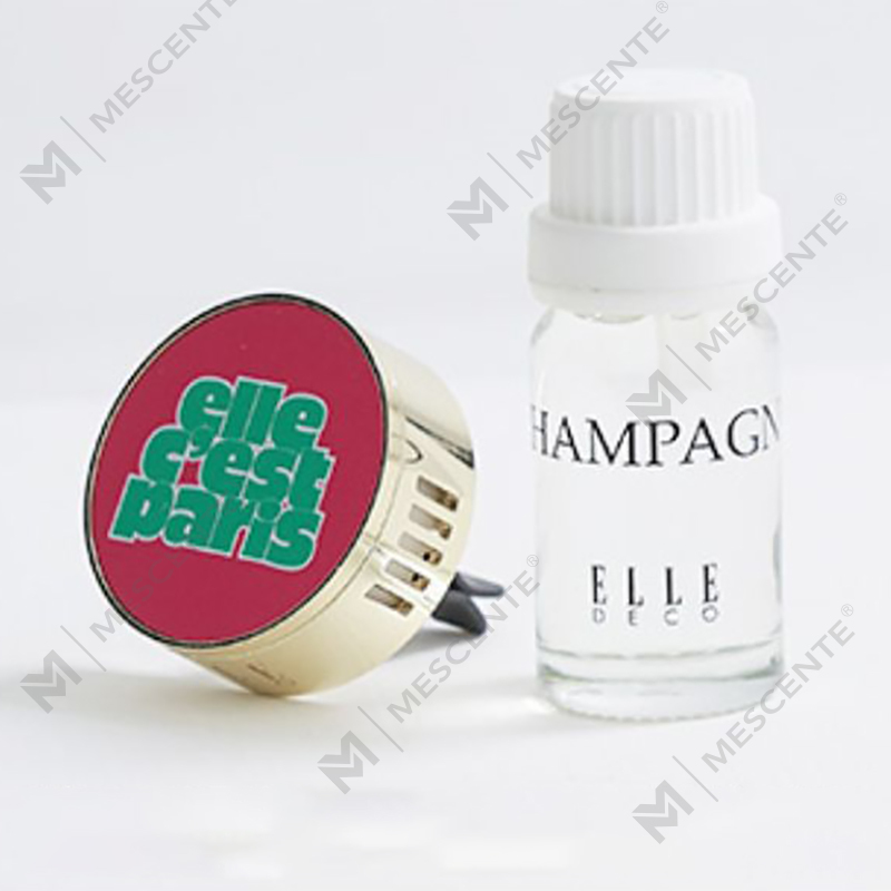 M&Scent luksus flydende parfume bilfrisker diffuser med hængende clips medaljon