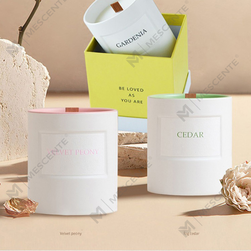 M&Scent engros specialtilpasset luksus hjemmeduft glaskrukker duftende sojavokslys