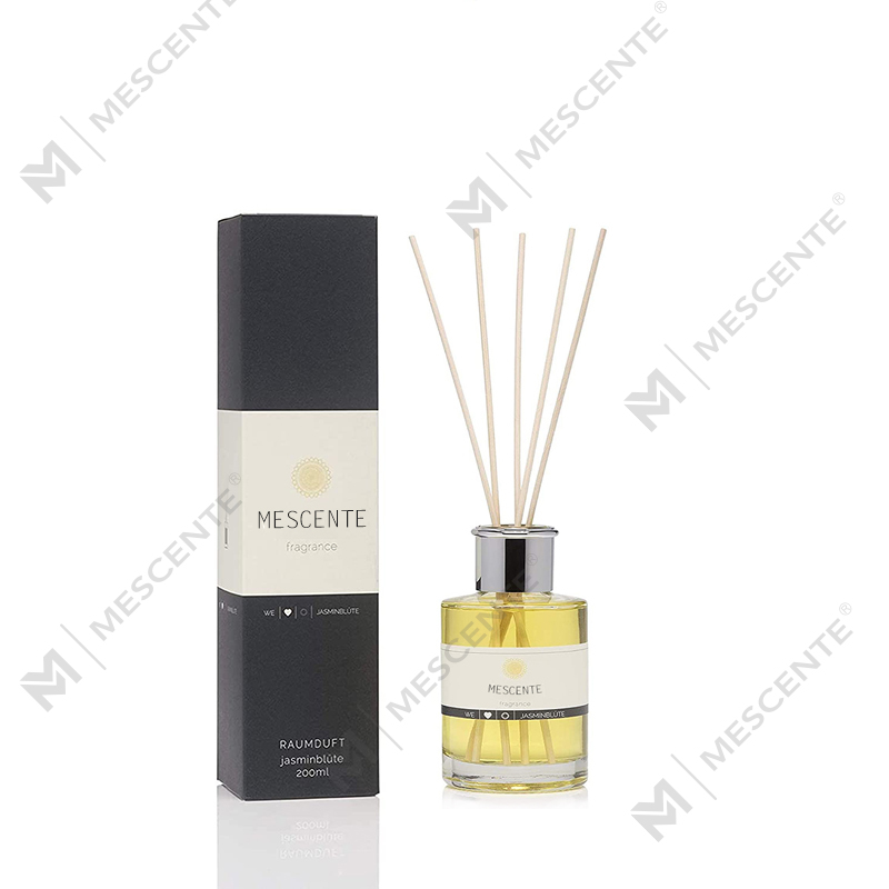 M&Scent Luxury Custom Stor Flaske Flower Private Label Liquid Reed Diffuser med gaveæske