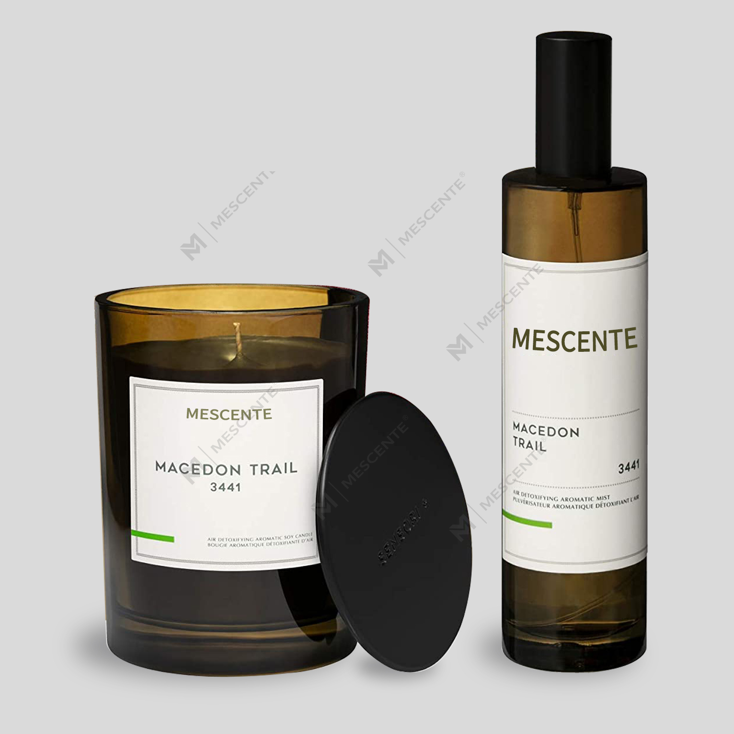 M&Scent Engros Luksus Private Label Duftende Rum Spray Diffuser Lys Sæt