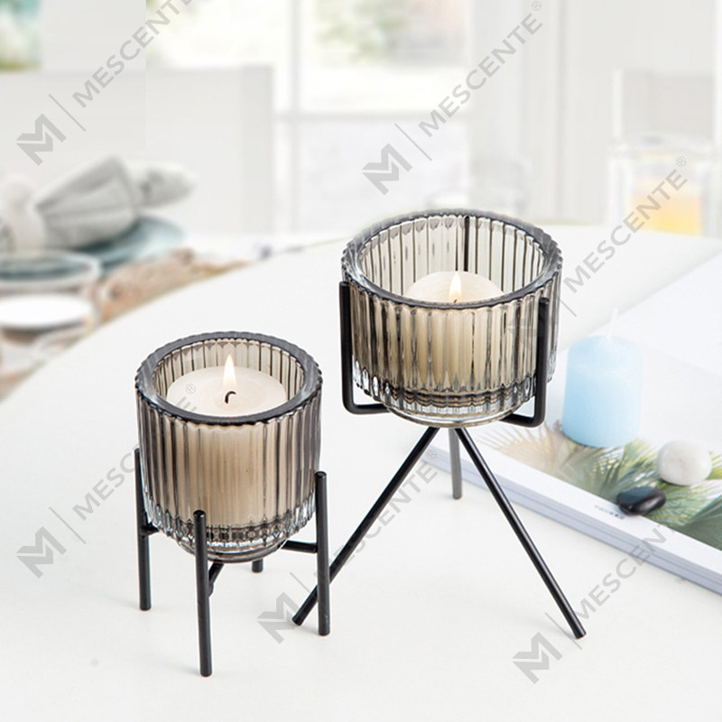 M&Scent Luxury Decor Glas Krystal Lysestage, Lysestager i Bulk