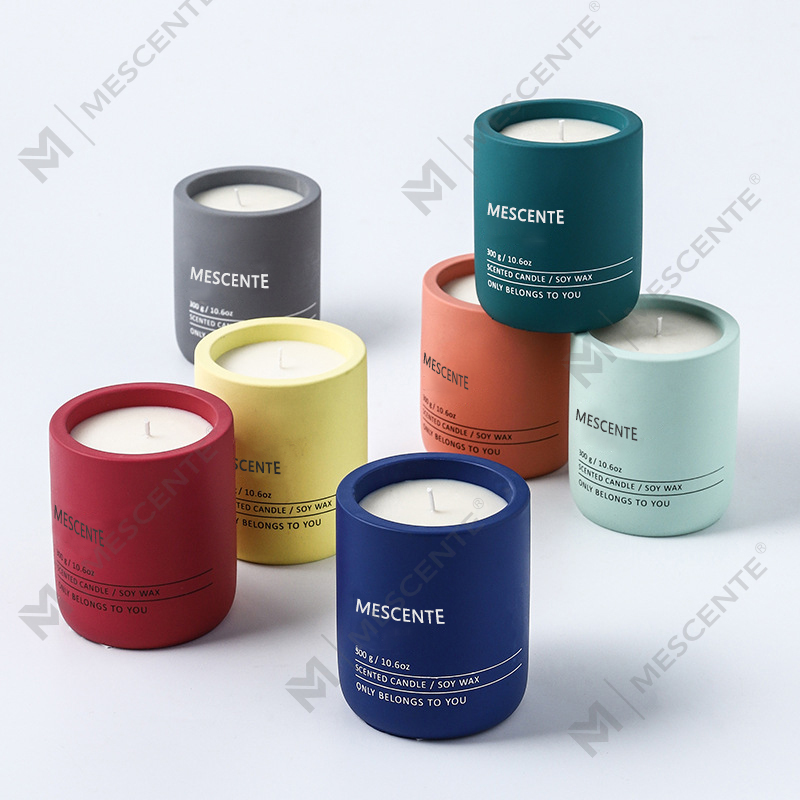 M&Scent Tilpasset Dekorativ Luksusmassage Privat Label Krystal Keramik Woodwick Duftende Sojavokslys