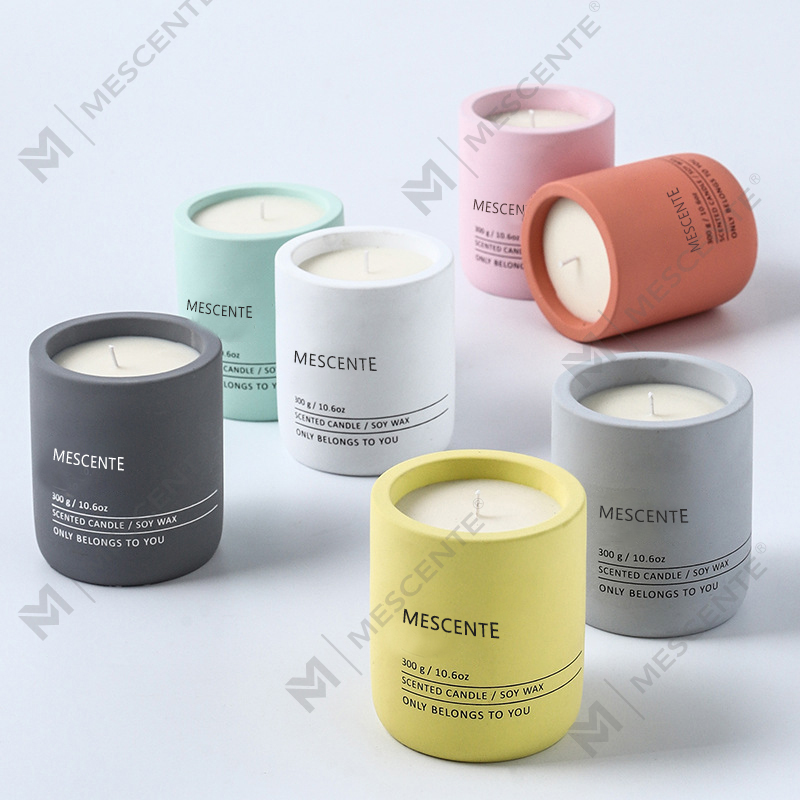 M&Scent Tilpasset Dekorativ Luksusmassage Privat Label Krystal Keramik Woodwick Duftende Sojavokslys