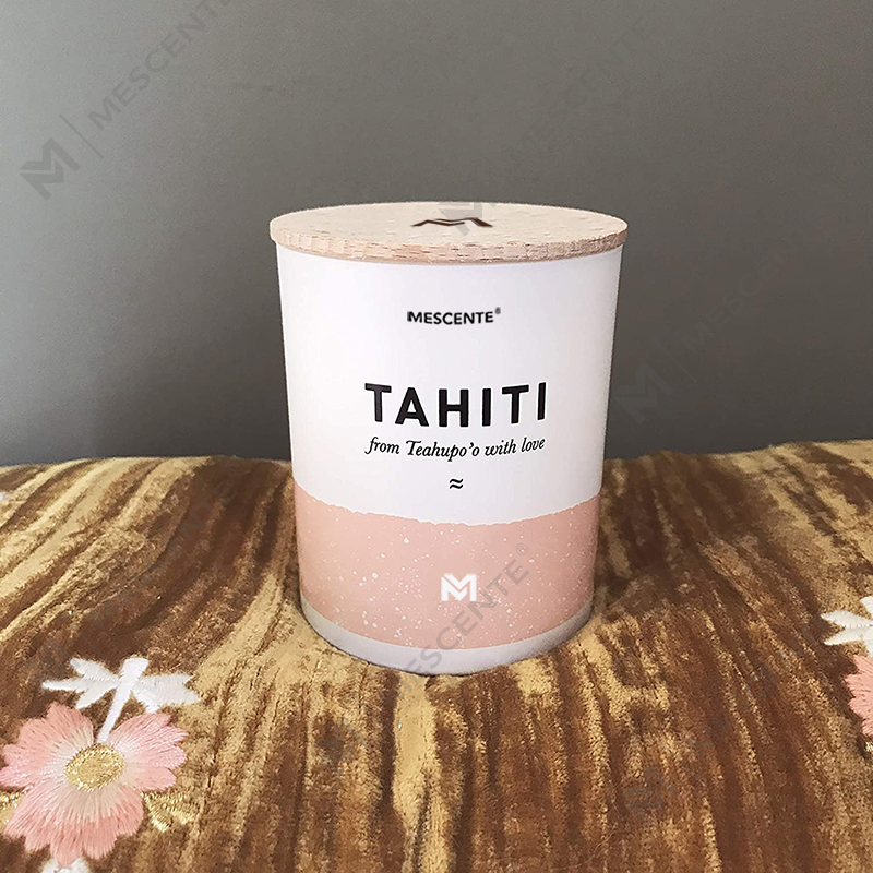 M&Scent Engros Billig Luksus Private Label Dekorativ Blomst Duftende Soja Voks søjle stearinlys Gavesæt