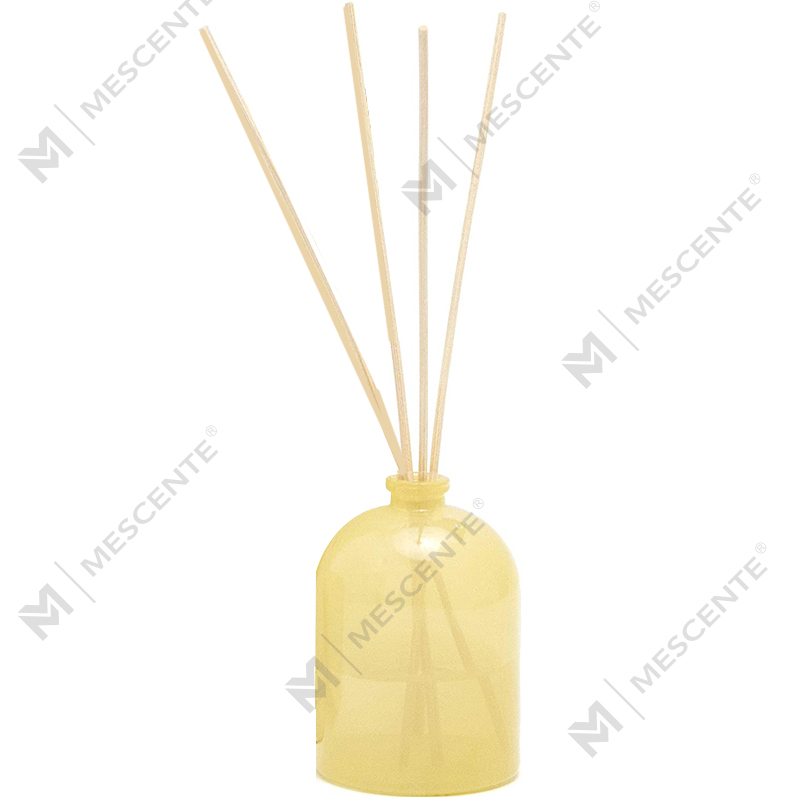 M&Scent Luxury Custom Large Rose Gold Glasflaske Blomst Private Label Liquid Reed Diffuser med gaveæske