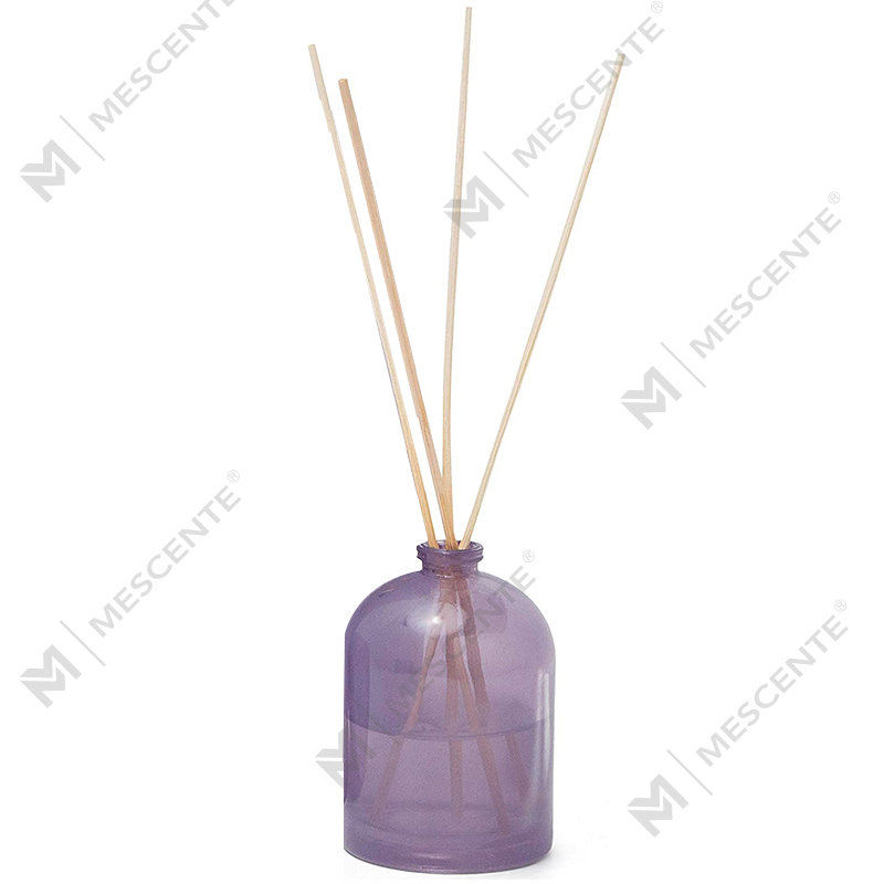 M&Scent Luxury Custom Large Rose Gold Glasflaske Blomst Private Label Liquid Reed Diffuser med gaveæske