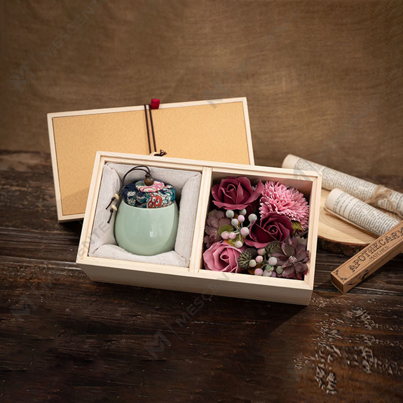 M&Scent Luksus Decoration Bulk Order Keramisk Pillar Aromaterapi Paraffin Candle