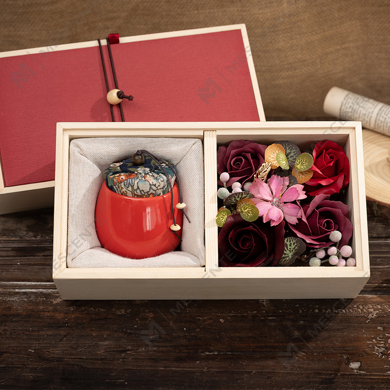 M&Scent Luksus Decoration Bulk Order Keramisk Pillar Aromaterapi Paraffin Candle