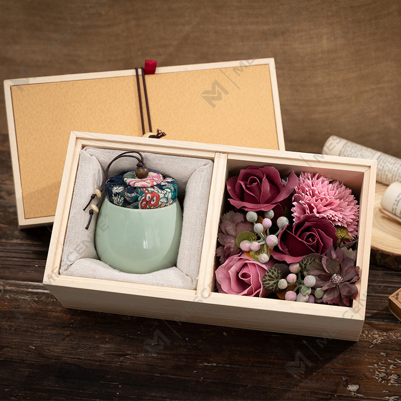 M&Scent Luksus Decoration Bulk Order Keramisk Pillar Aromaterapi Paraffin Candle