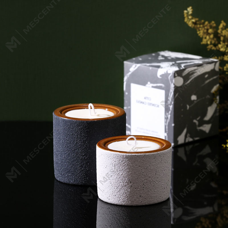 M&Scent Tilpasset dekorativ Luksus Private Label Woodwick duftende sojavokslys
