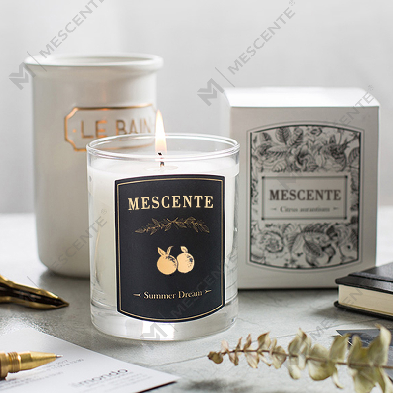 M&Scent Customized Dekorative Luxury Massage Private Label Duftende sojavokslys