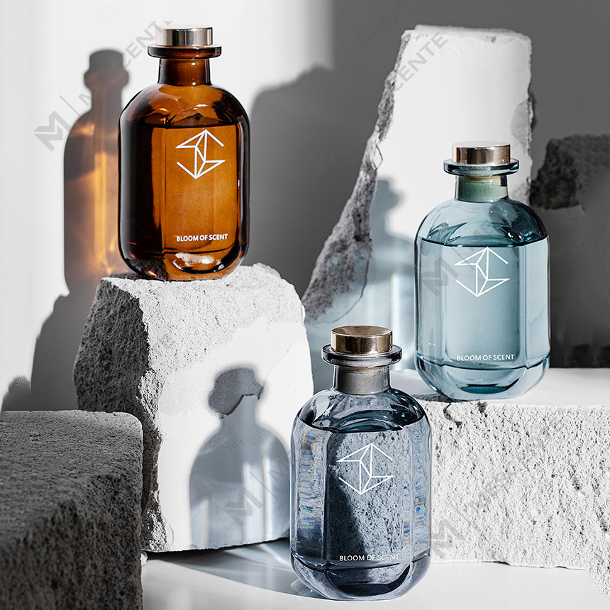 M&Scent 500 ml julekrystal reed diffuser gavesæt, hjemmerør diffuser