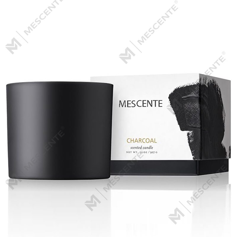 M&SCENT Natural Christmas Meget brugt glaskrukke Duftende sojavokslys med foldeboks