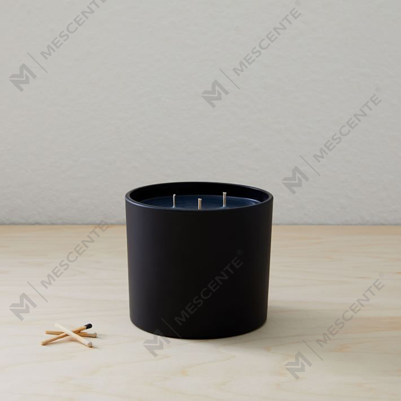 M&SCENT Natural Christmas Meget brugt glaskrukke Duftende sojavokslys med foldeboks