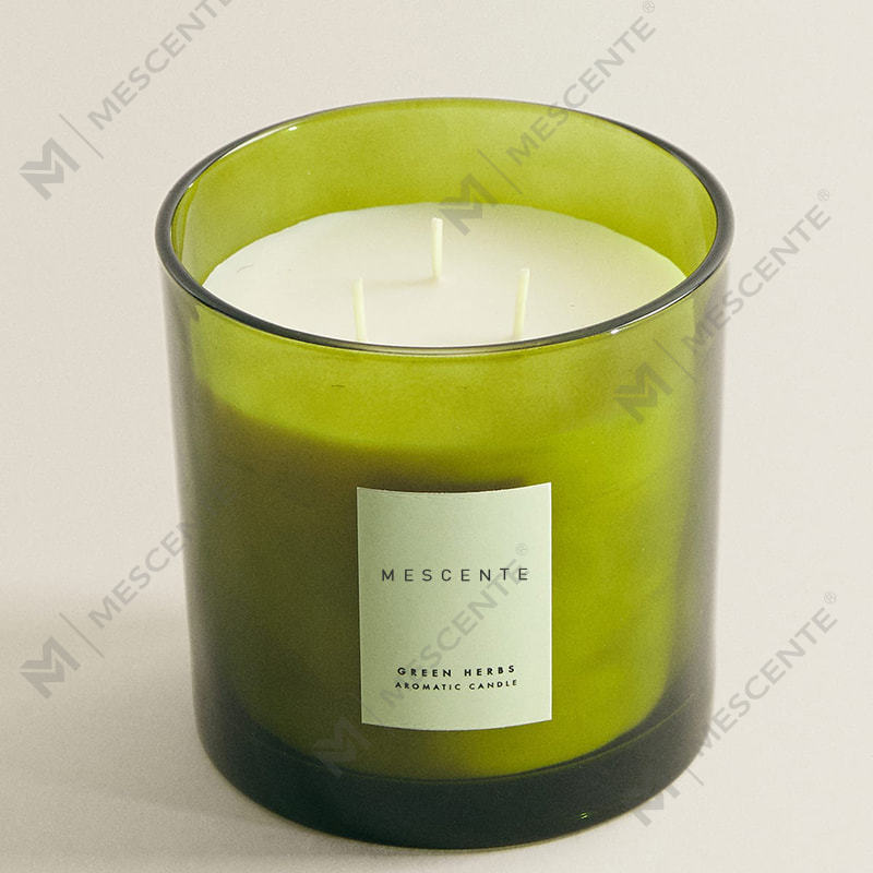 M&Scent Party Relax Duftende Sandeltræ stearinlys, Genopfyldelige Herrelys A29273