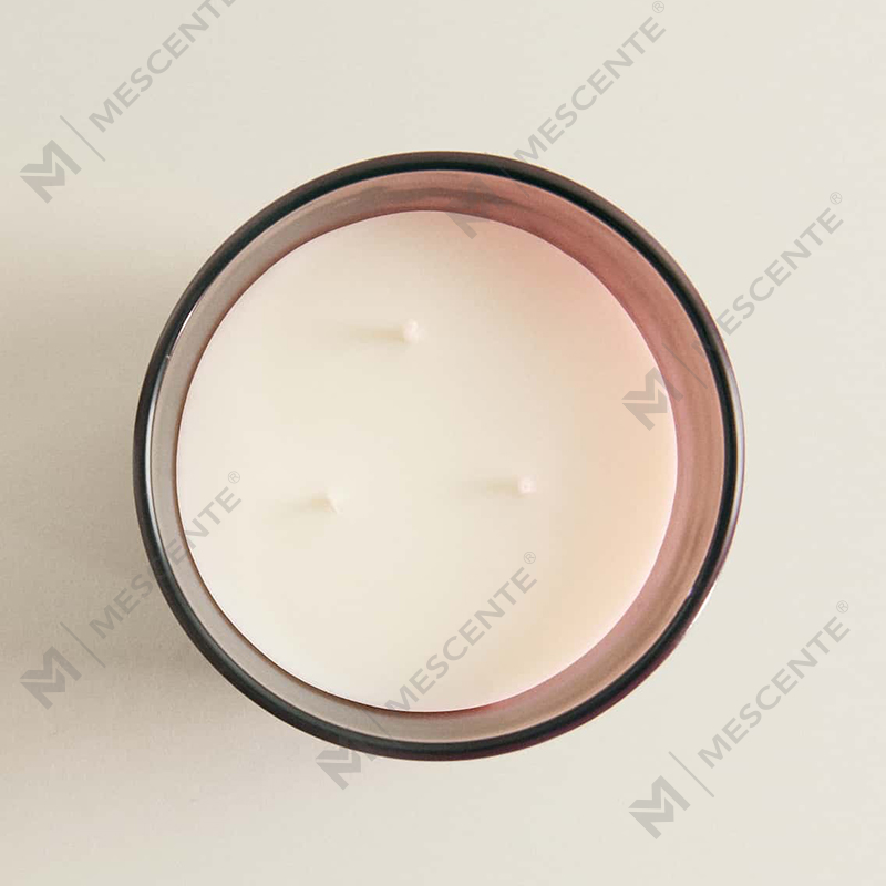 M&S cent Luxury Custom 3 Wick sojalys med trælåg A29273-1