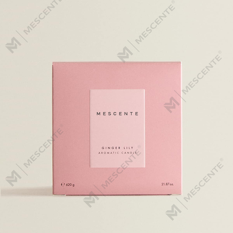 M&S cent Luxury Custom 3 Wick sojalys med trælåg A29273-1