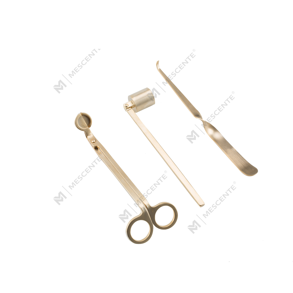 Mescente Gold Candle Wick Snuffer Sæt med gaveæske A991330-1