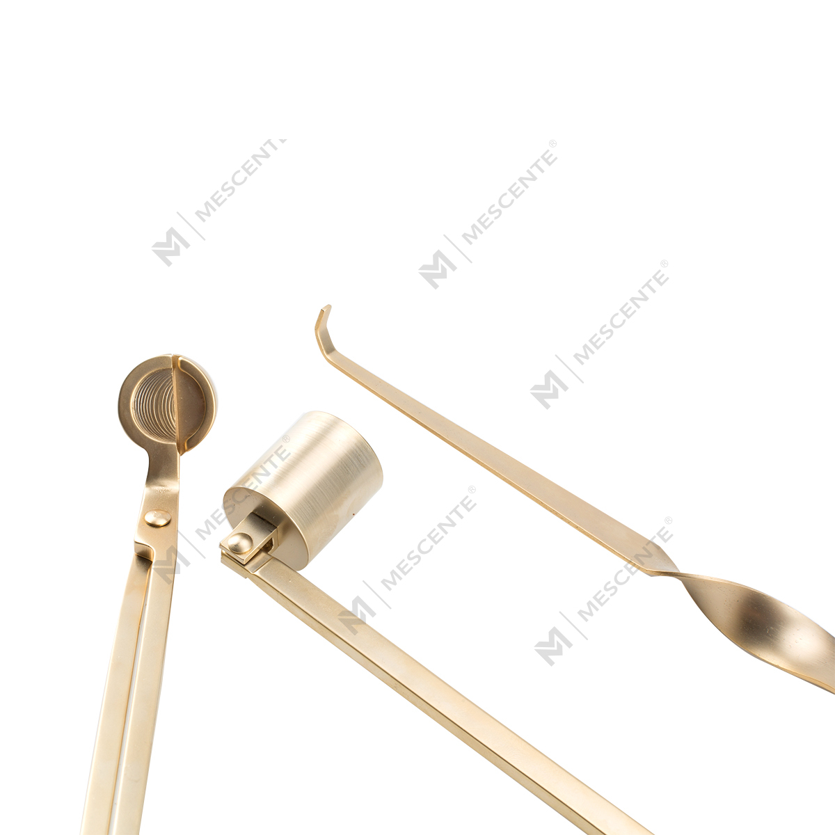 Mescente Gold Candle Wick Snuffer Sæt med gaveæske A991330-1