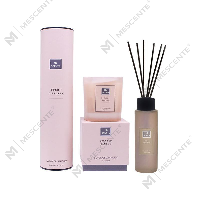 150 ml Hjemduft Reed Diffuser gavesæt med duftlys A99189