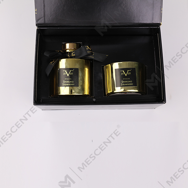 M&Scent Home Duft Reed Diffuser Gavesæt med Duftlys A29260-2