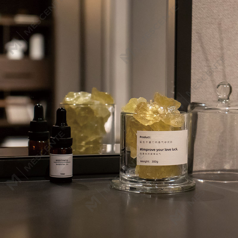 Dekorativ hjemmestatue formet keramisk duft Krystalsten æterisk olie Aroma Diffuser A29199-Værdigenstande