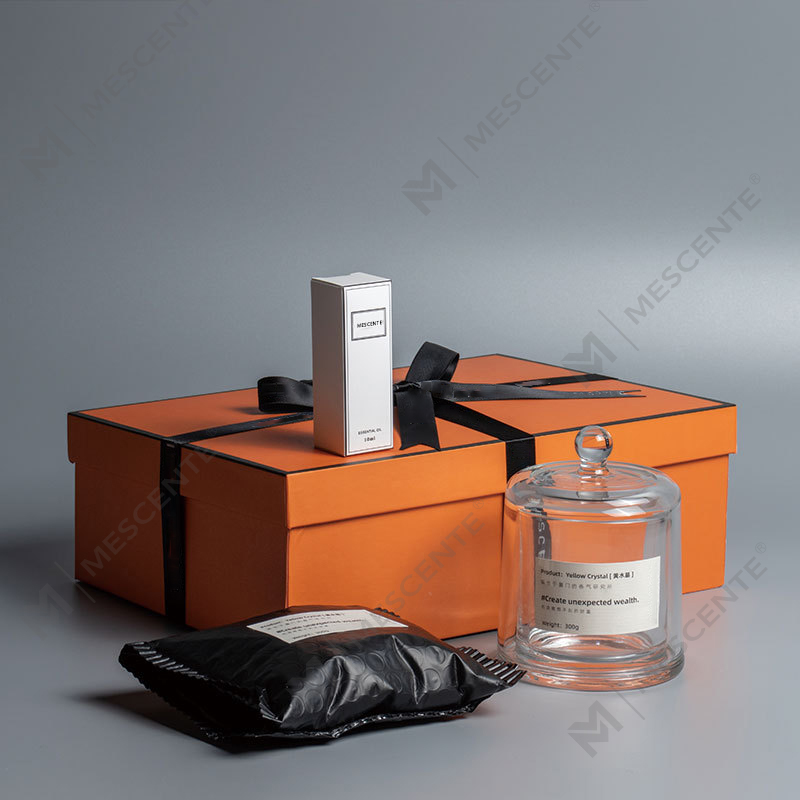 Dekorativ hjemmestatue formet keramisk duft Krystalsten æterisk olie Aroma Diffuser A29199-Værdigenstande