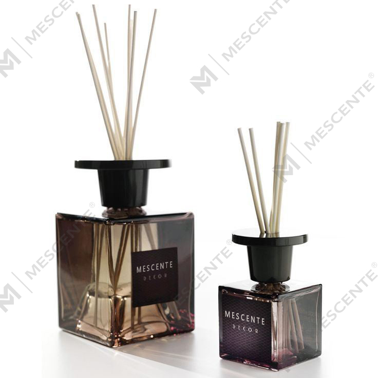 Mescente 2pk 120ml hvid mælkebøtte reed diffuser sæt, private label reed diffuser sæt