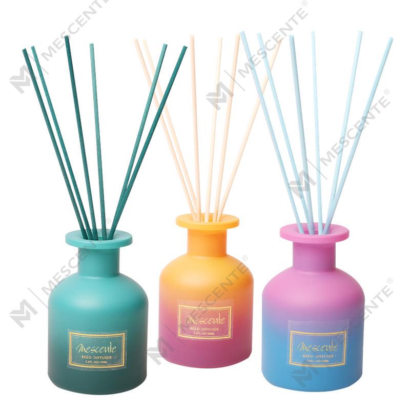 M&Scent private label rundflaske hjemmeduft reed diffuser