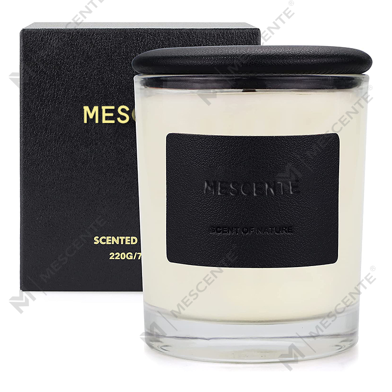 M&Scent Engros Smukke genbrugte glaskrukker stearinlys I Kina, Relax Candle