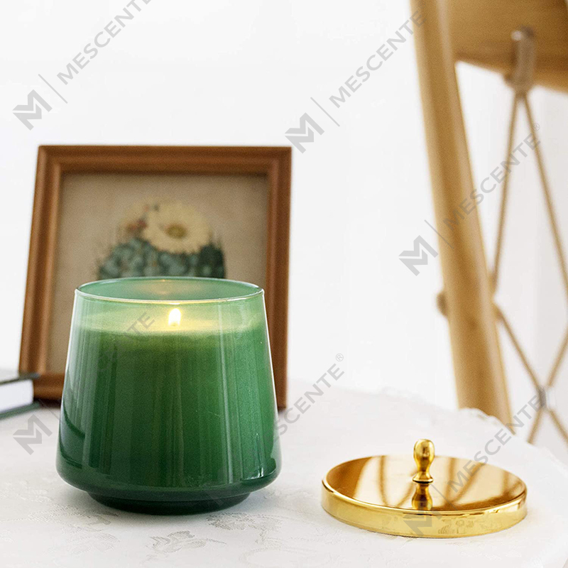 M&Scent 100 % naturlig aromaterapibog Duftende sojalys til hjemmet, store krukker duftende stearinlys