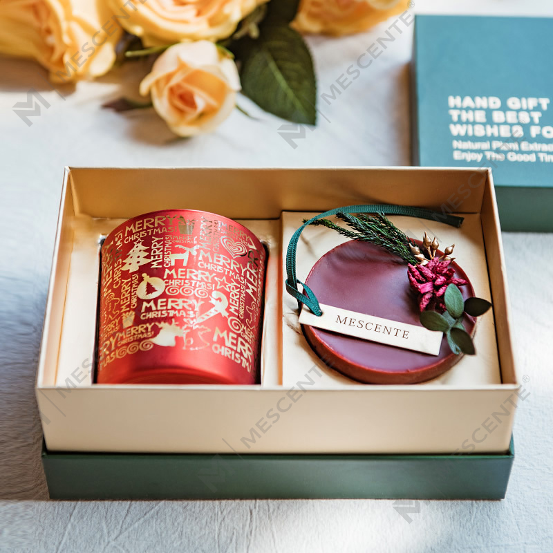 M&Scent Holiday Duft Christmas Smokeless Starry Sky Cup Duftende stearinlys Gave med hånd