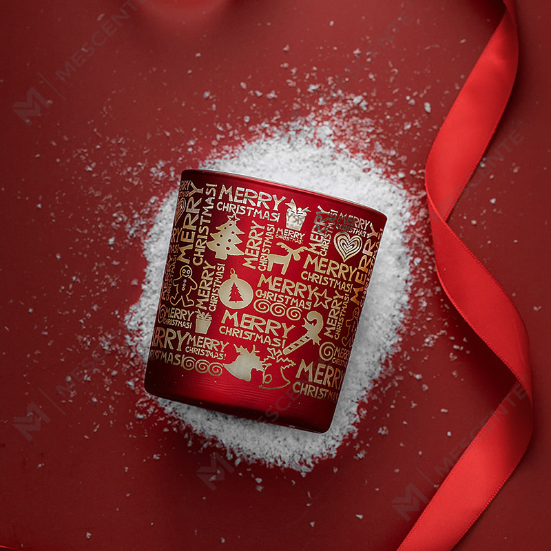 M&Scent Holiday Duft Christmas Smokeless Starry Sky Cup Duftende stearinlys Gave med hånd