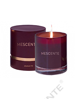 M&S cent Custom Luxury Matt Glas Wick Duftlys 100 timer, Duftende Private Label stearinlys