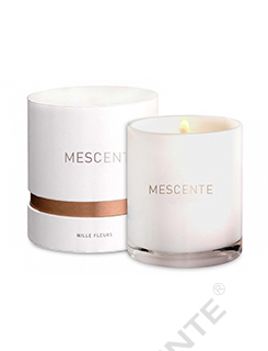 M&S cent Custom Luxury Matt Glas Wick Duftlys 100 timer, Duftende Private Label stearinlys