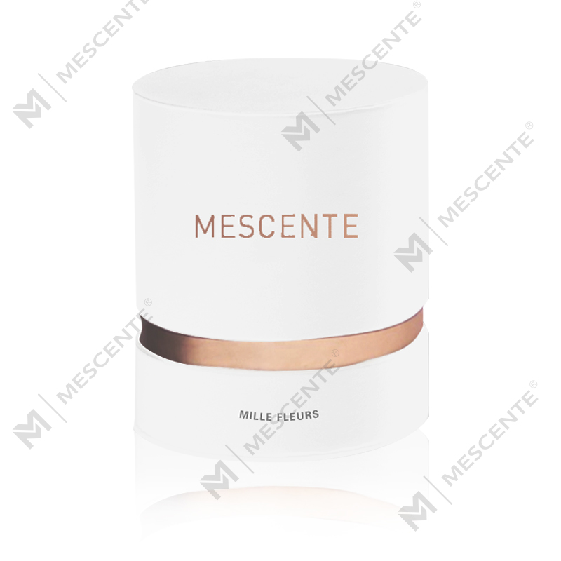 M&S cent Custom Luxury Matt Glas Wick Duftlys 100 timer, Duftende Private Label stearinlys