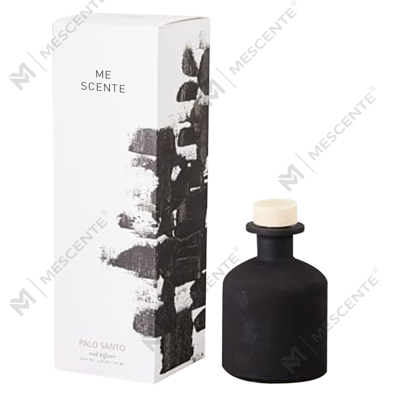 Mescente Luksus 180 ml tilpasset glasflaske Reed Diffuser til æterisk olie til hoteller