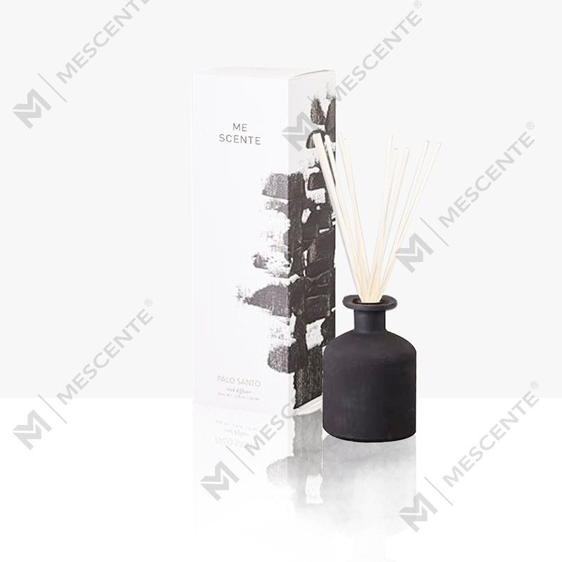 Mescente Luksus 180 ml tilpasset glasflaske Reed Diffuser til æterisk olie til hoteller