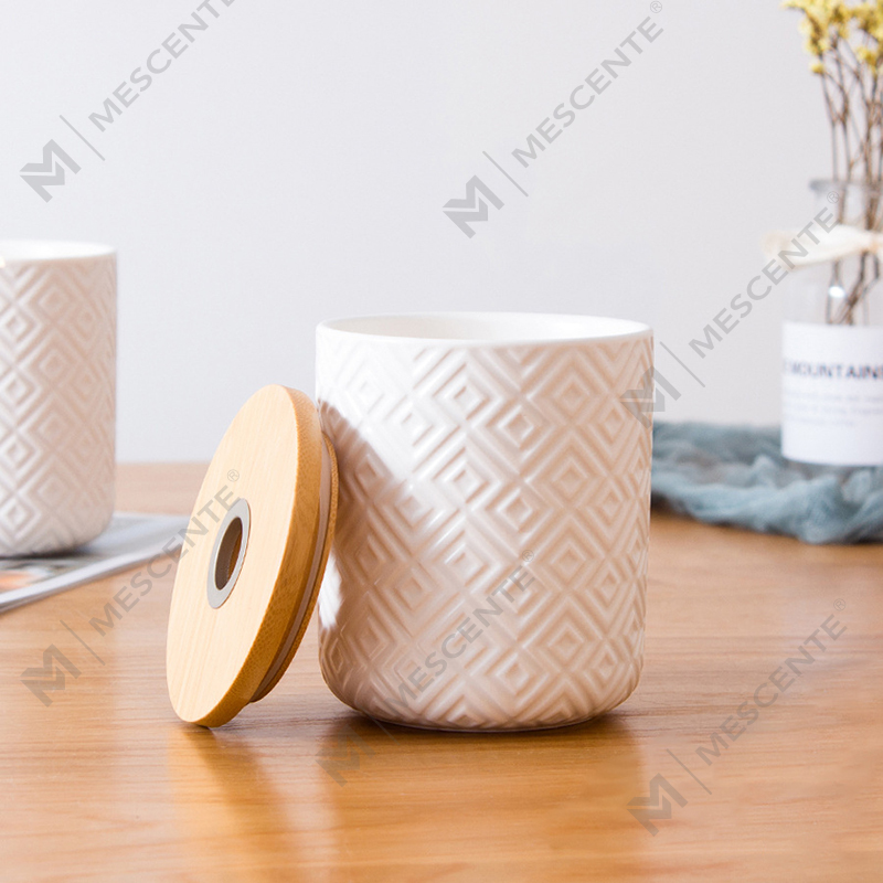 M&Scent 100 ml 200 ml Rund Keramisk Aroma Dekorativ Glasflaske Reed Diffuser