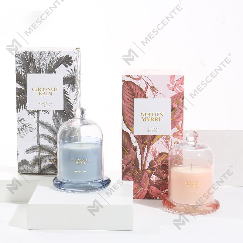 M&Scent Custom Logo Luksus æsker Voks 100% Natural Mini Home Candle Gift