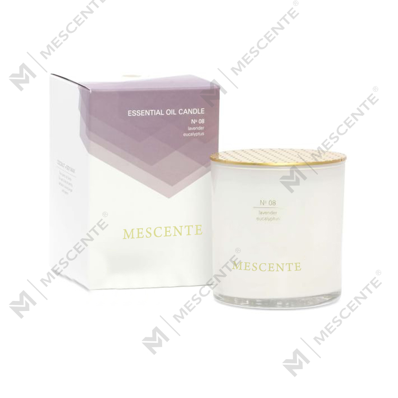 M&Scente Custom Private Label Luksus Fancy Kvinde selvklæbende Store stearinlys Duftende