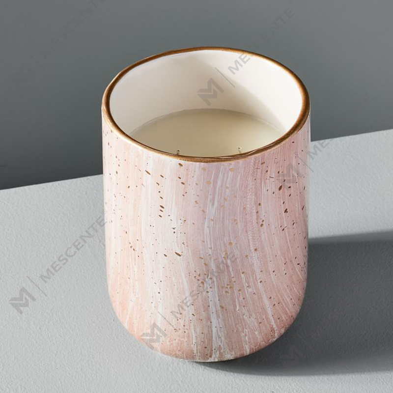 M&Scente White Ceramic Electric Duft Stearinlys Voksvarmer til Spa og Aromaterapi