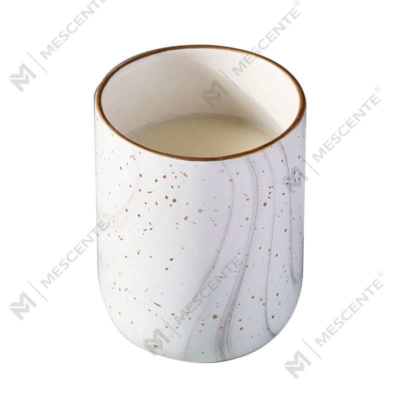 M&Scente White Ceramic Electric Duft Stearinlys Voksvarmer til Spa og Aromaterapi