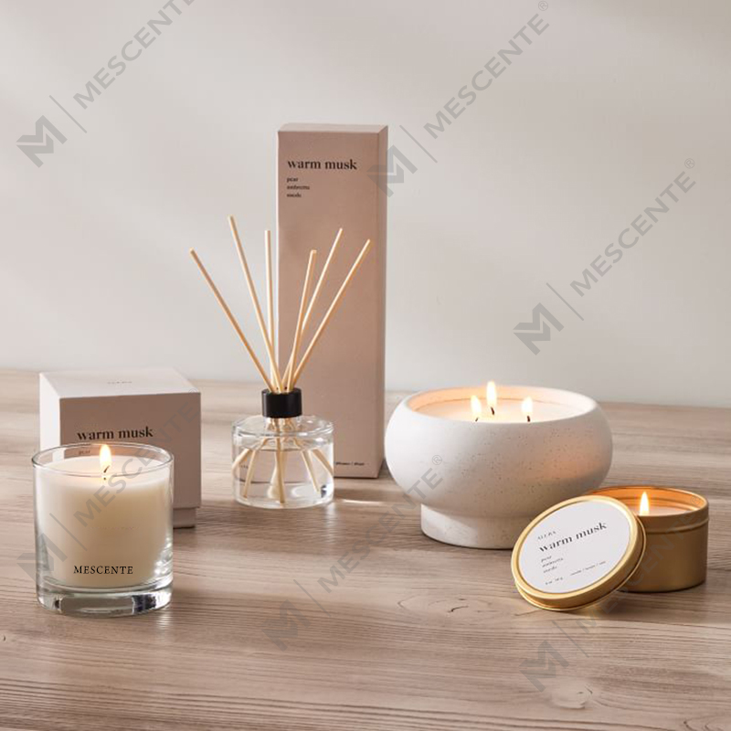 M&Scent brugerdefineret luksus private label blomsterdiffusor med æske