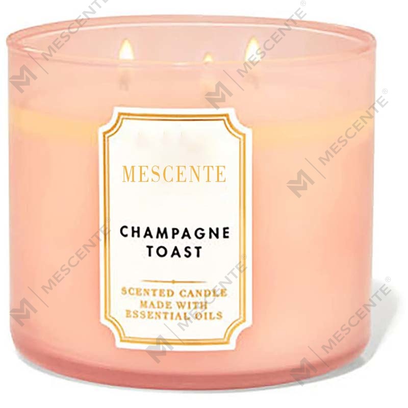 M&Scent håndlavet 3 væge naturlig jasminduftende sojavoks stearinlys gave, private label aromaterapi krystal stearinlys