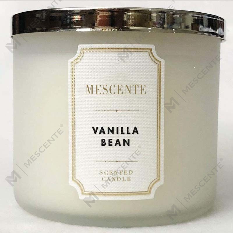 M&Scent håndlavet 3 væge naturlig jasminduftende sojavoks stearinlys gave, private label aromaterapi krystal stearinlys