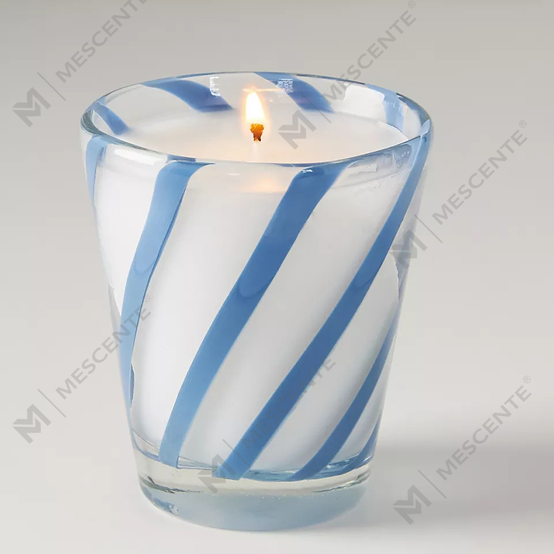 M&Scent Luxury White Soy Wax Personalized Logo Bryllupsduftlys