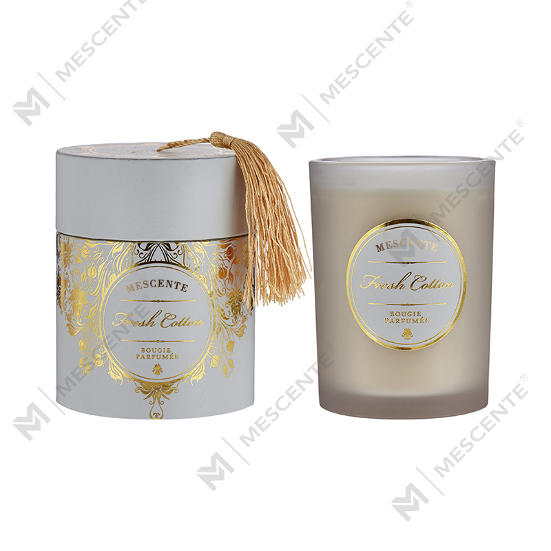 M&Scent Luxury Christmas White Personalized Logo Duftlys